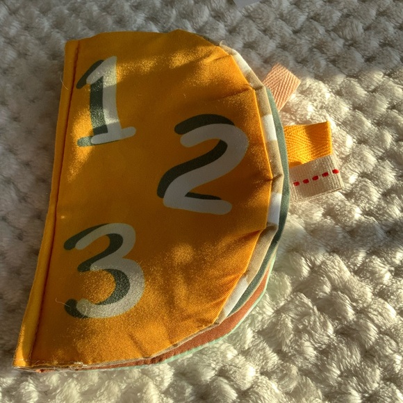 Coco Village Plush Llama Sensory Stuffed Animal Toy Mirror Crinkle Wood Teether - Picture 7 of 14